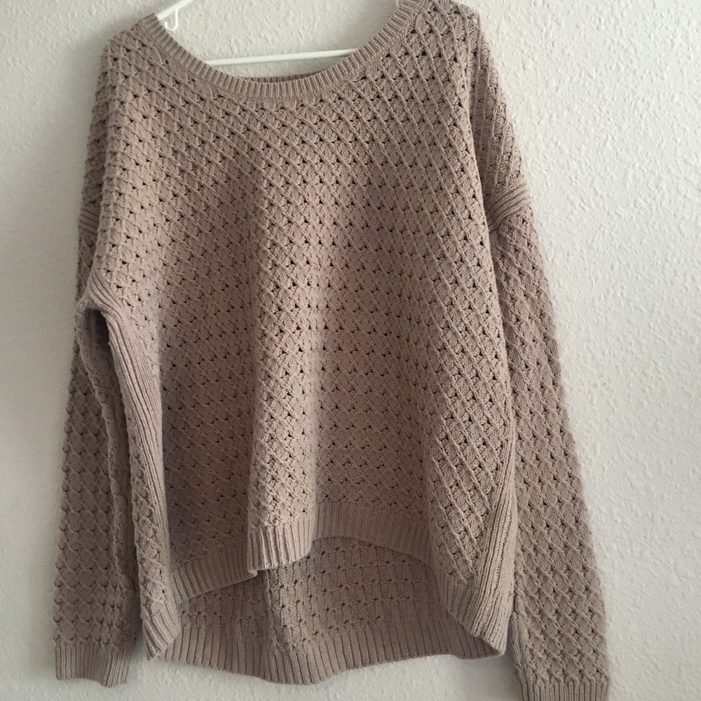 Brown Knit Sweater